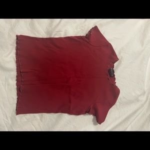 t shirt with ruffles